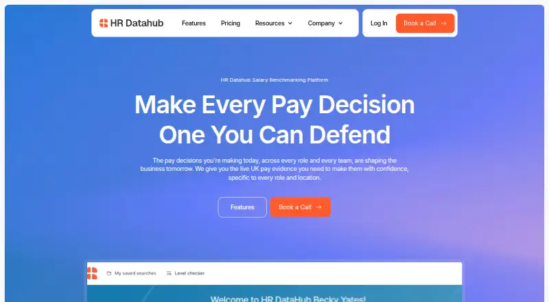 HR Datahub Salary Benchmarking Platform's own site