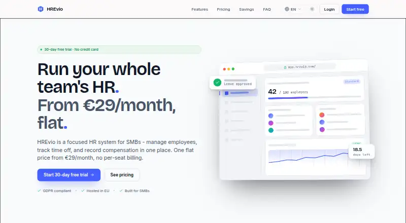 HREvio's own site
