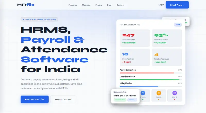 HRflix's own site