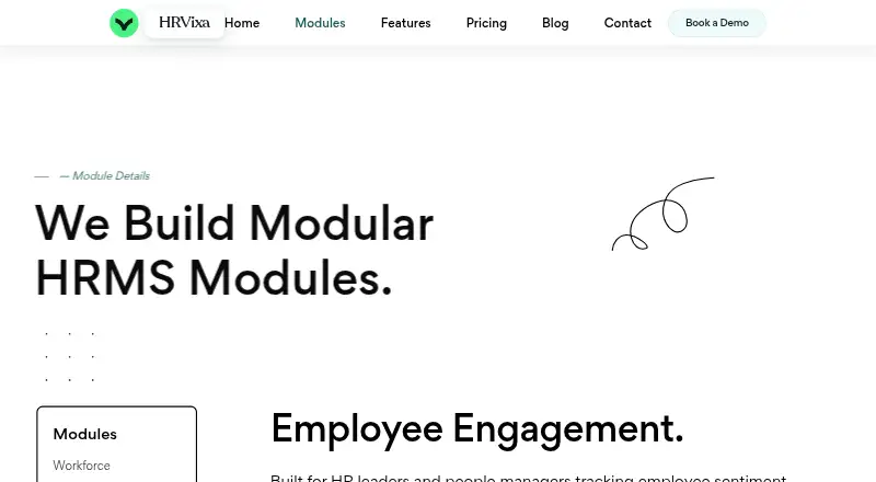 HRVixa Engagement's own site