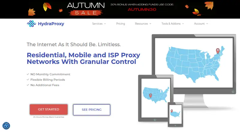 HydraProxy's own site