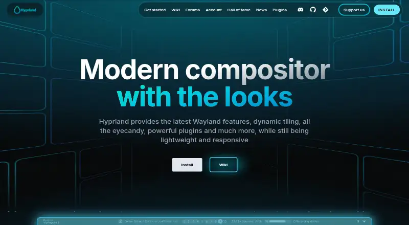 Hyprland's own site
