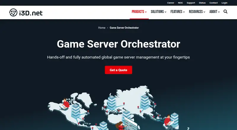 i3D.net Game Server Orchestrator's own site