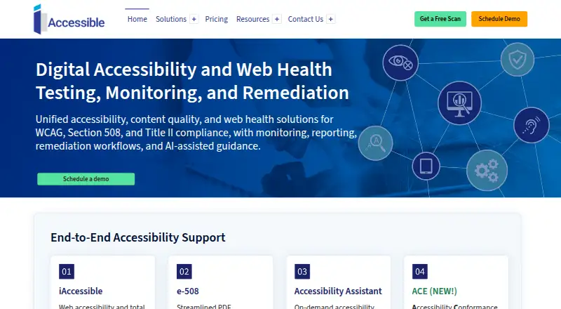 iAccessible's own site