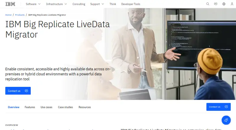 IBM Big Replicate LiveData Migrator's own site