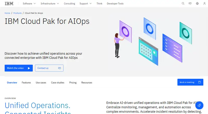 IBM Cloud Pak for AIOps's own site