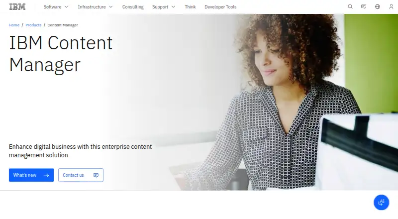 IBM Content Manager's own site