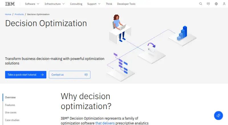 IBM Decision Optimization's own site