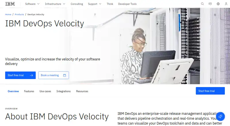 IBM DevOps Velocity's own site