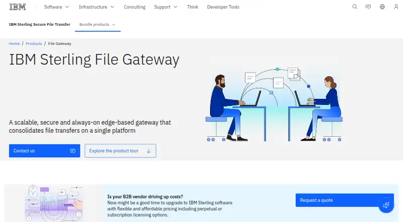 IBM Sterling File Gateway's own site