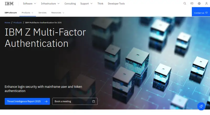 IBM Z Multi-Factor Authentication's own site