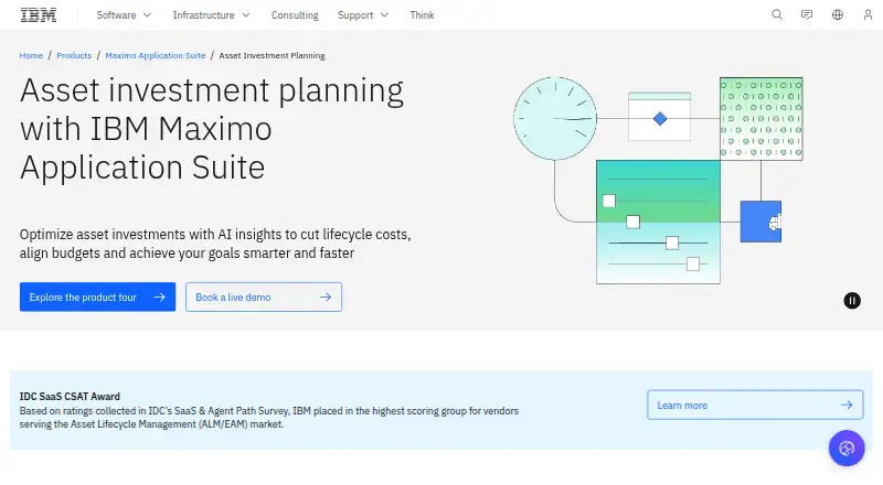 IBM Maximo Real Estate and Facilities's own site