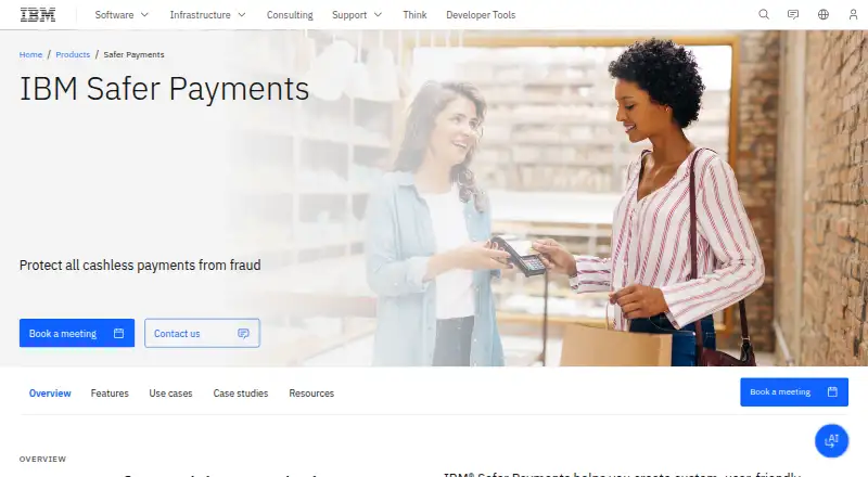 IBM Safer Payments's own site