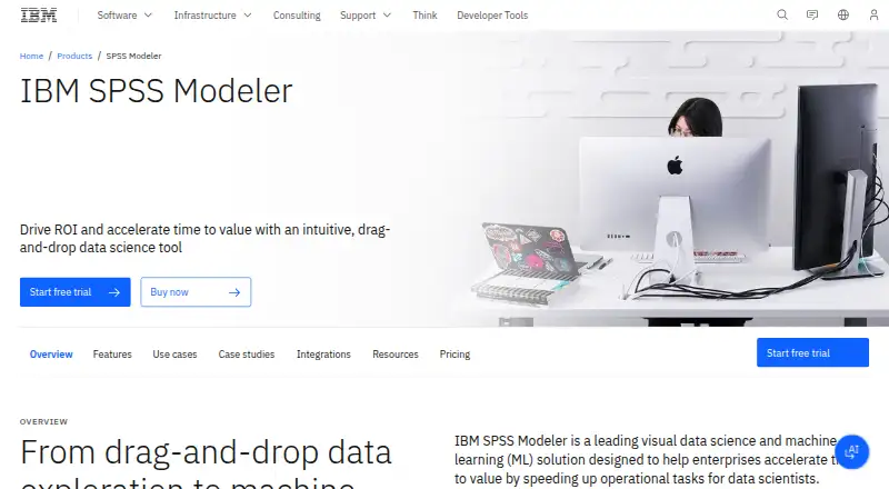 IBM SPSS Modeler's own site
