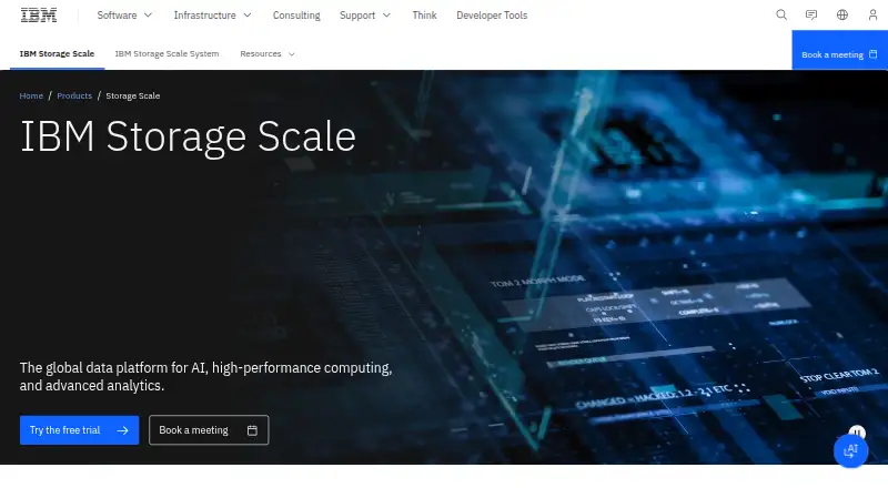 IBM Storage Scale's own site
