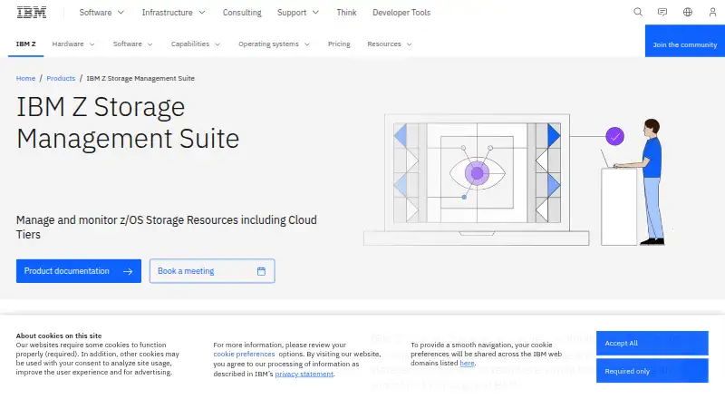 IBM Z Storage Management Suite's own site