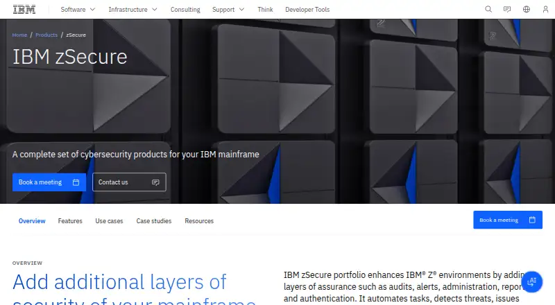 IBM zSecure's own site