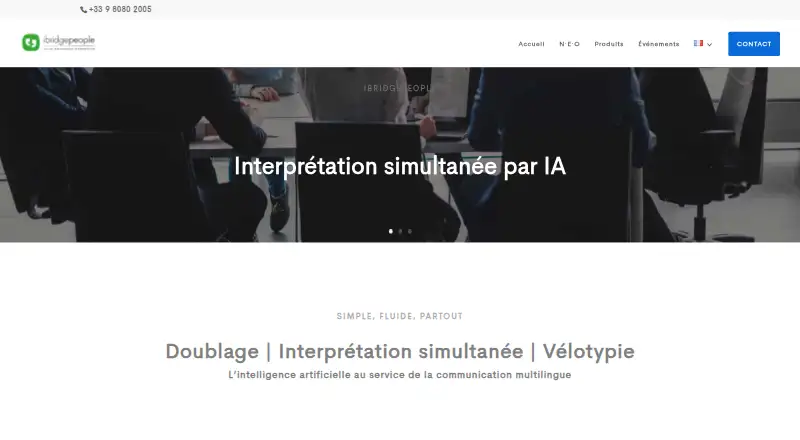 iBridge People AudioDesk's own site