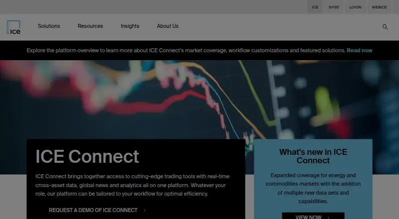 ICE Connect's own site