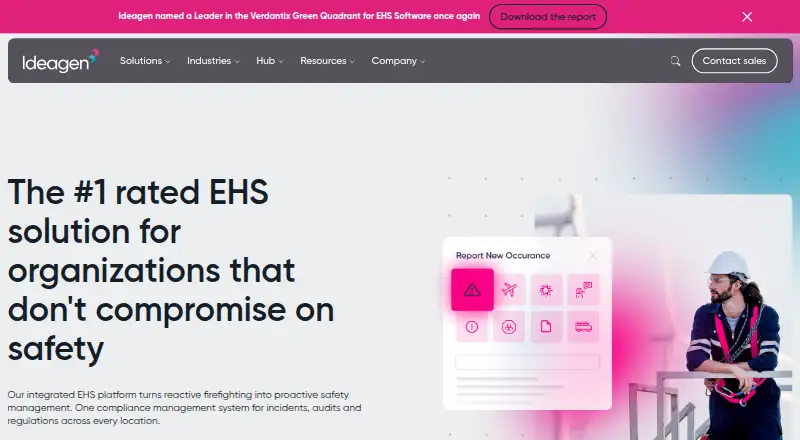 Ideagen EHS's own site