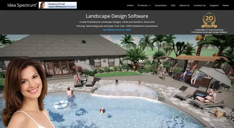 Realtime Landscaping Plus's own site