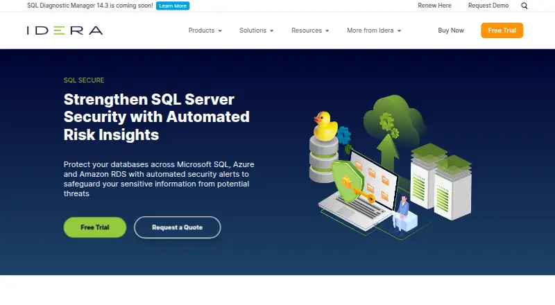 IDERA SQL Secure's own site