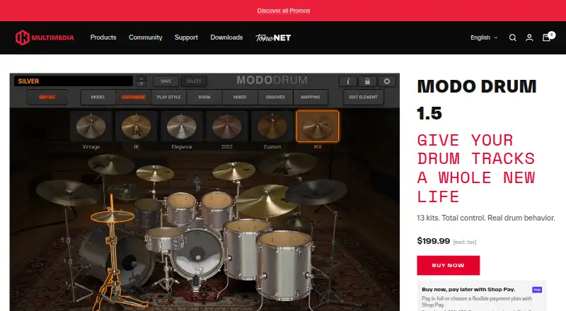 MODO DRUM's own site