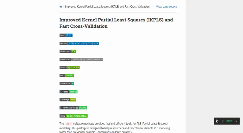 IKPLS's own site