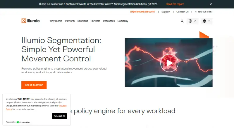 Illumio Segmentation's own site