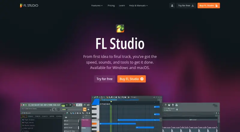 FL Studio's own site