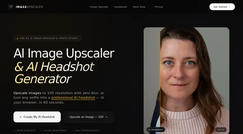 ImageUpscaler.io's own site