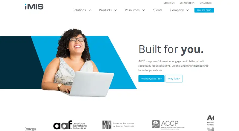 iMIS's own site