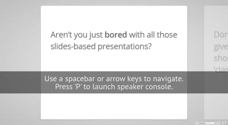 impress.js's own site