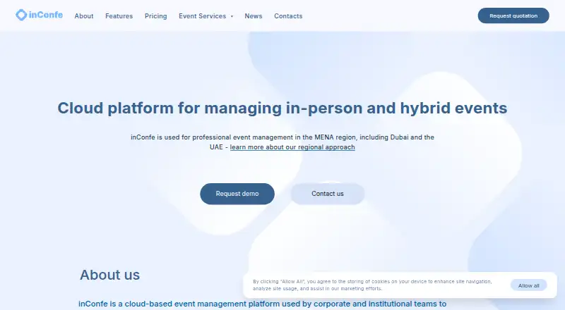 inConfe's own site