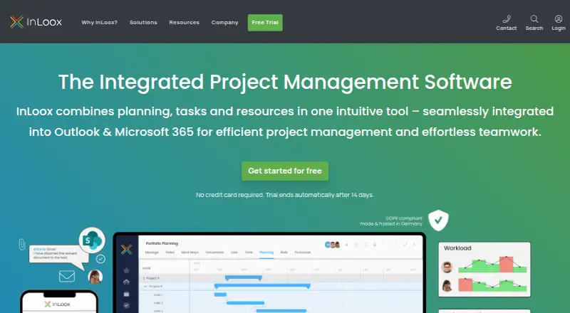 InLoox's own site
