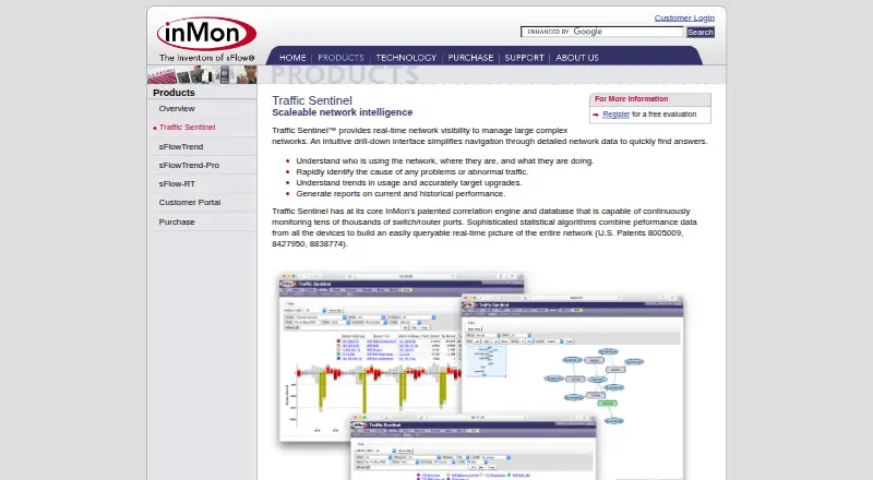 Traffic Sentinel's own site