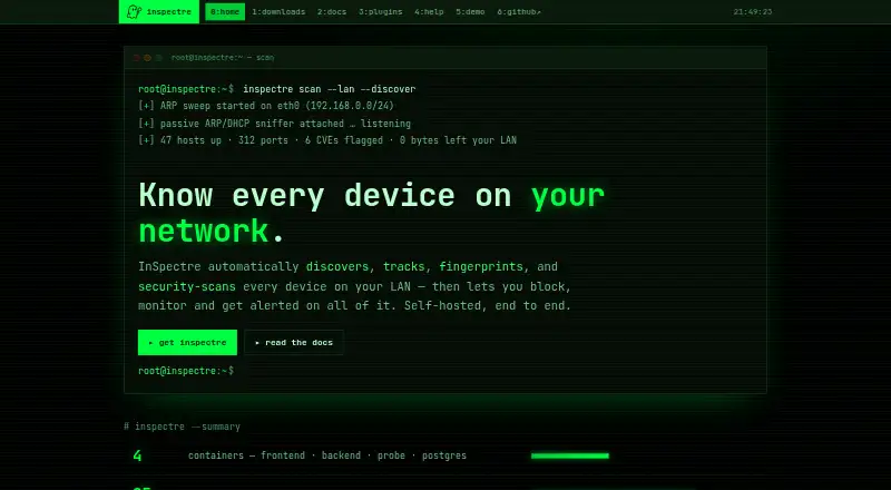 InSpectre's own site