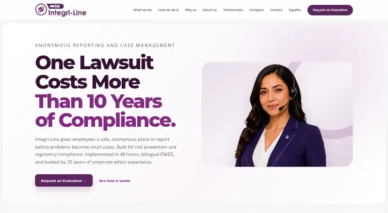 Integri-Line's own site
