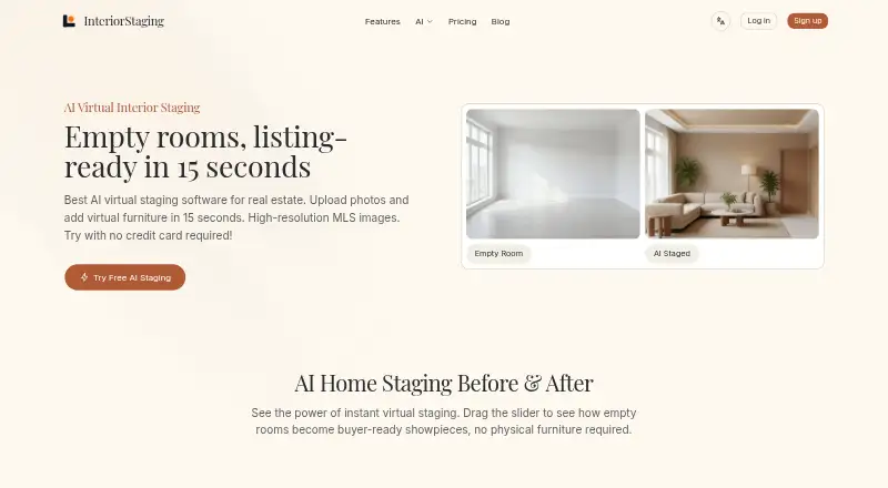 InteriorStaging's own site