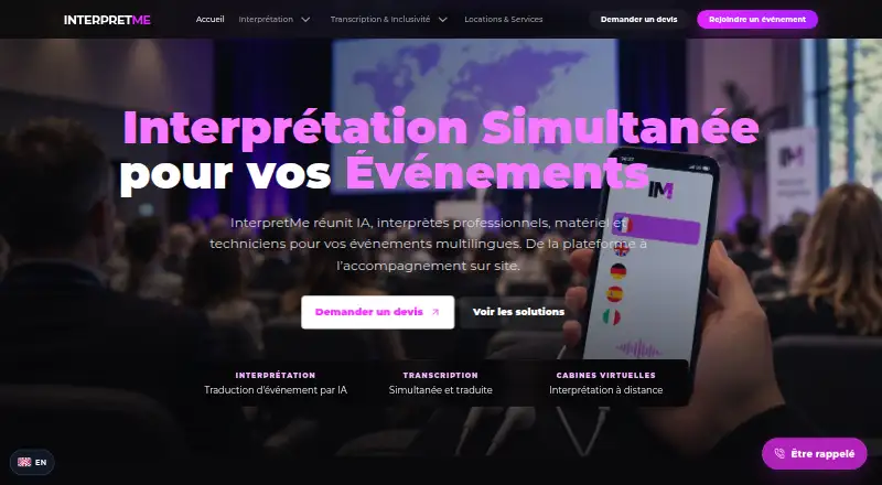 InterpretMe's own site
