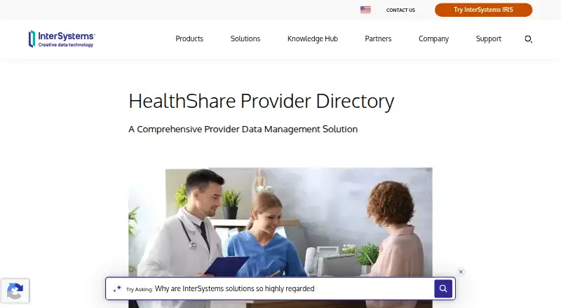 InterSystems HealthShare Provider Directory's own site