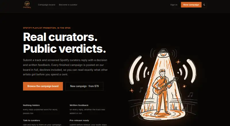 Intonality's own site