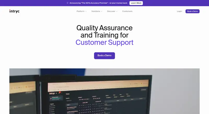 Intryc's own site