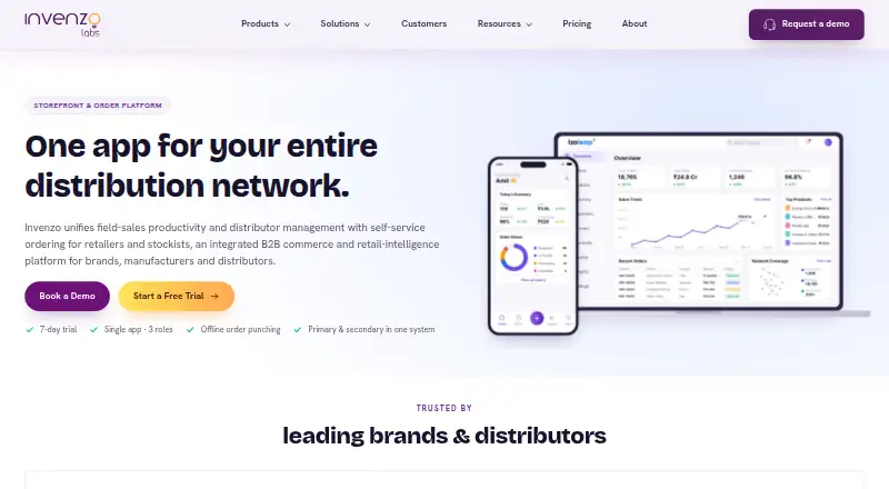 Izoleap B2B's own site