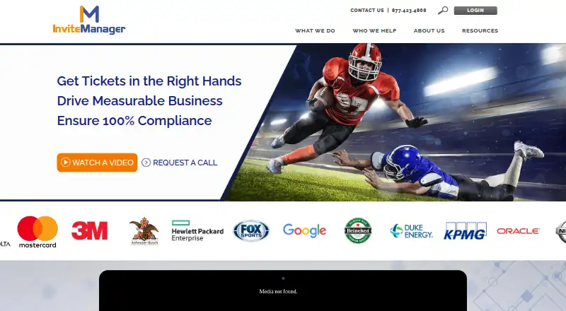 InviteManager's own site