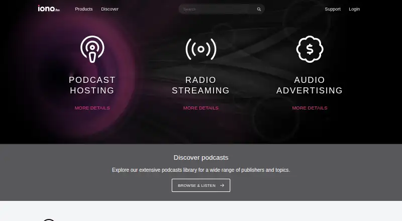 iono.fm's own site