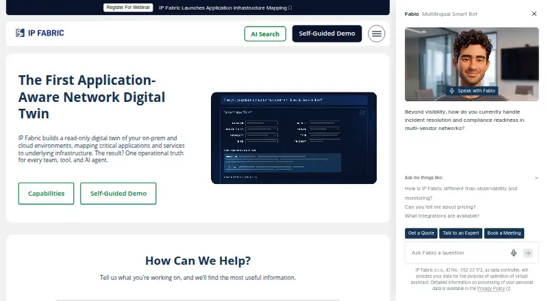 IP Fabric's own site
