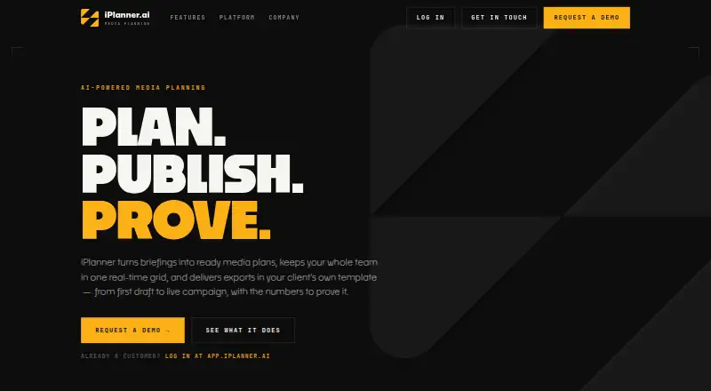 iPlanner's own site