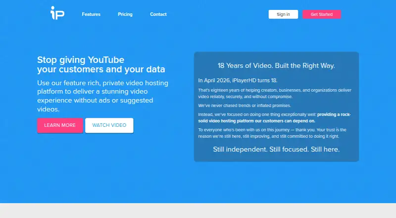iPlayerHD's own site
