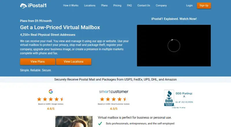 iPostal1's own site